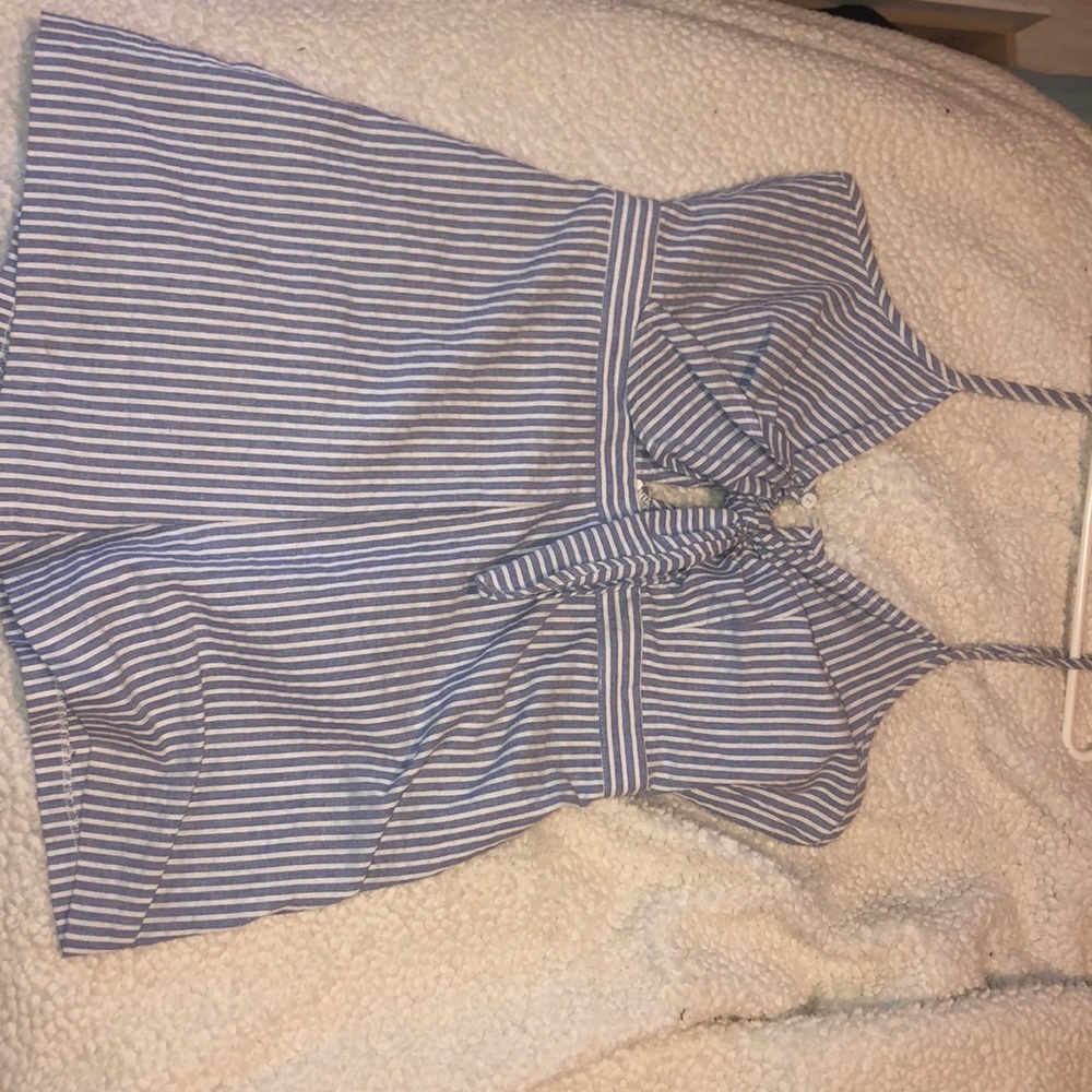 Stripped Romper
